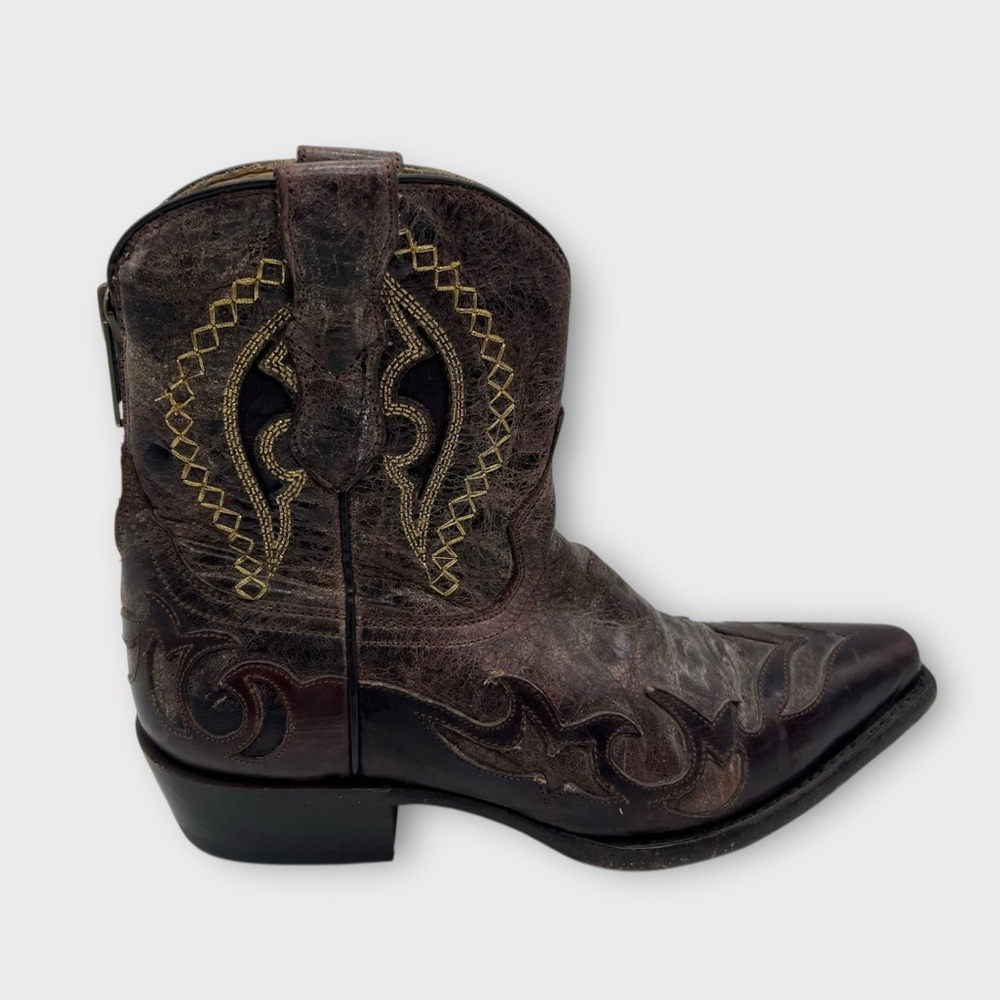Stetson Women's Vivi Tobacco Brown Ankle Boot
12-021-5105-1044 Size 5‎ NICE!!!
